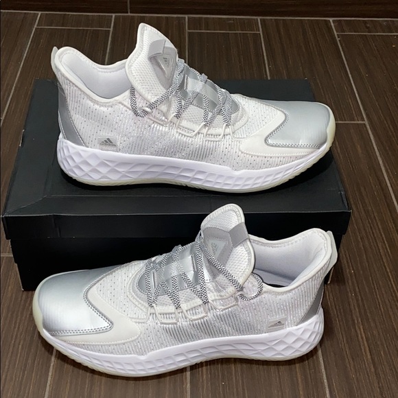 adidas pro boost low white